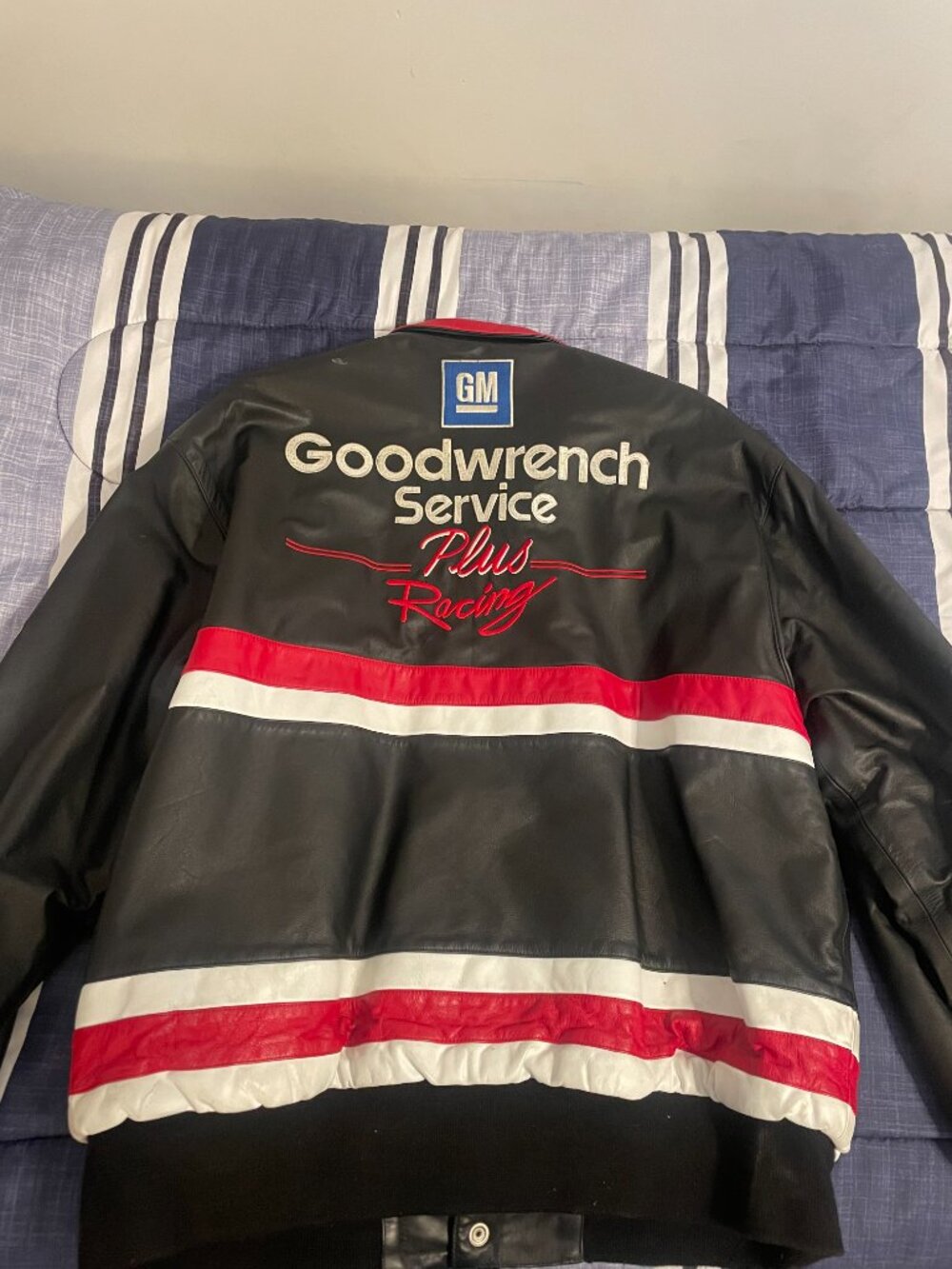Leather Racing Jacket. - Picture 2 of 4